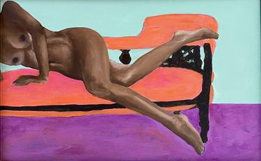 Black Nude Paintings | Saatchi Art