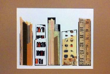 Original Abstract Collage by Holly Lance