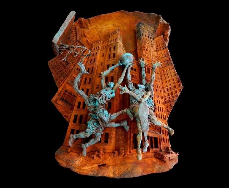 Original Street Art Pop Culture/Celebrity Sculpture by Paul Kamish