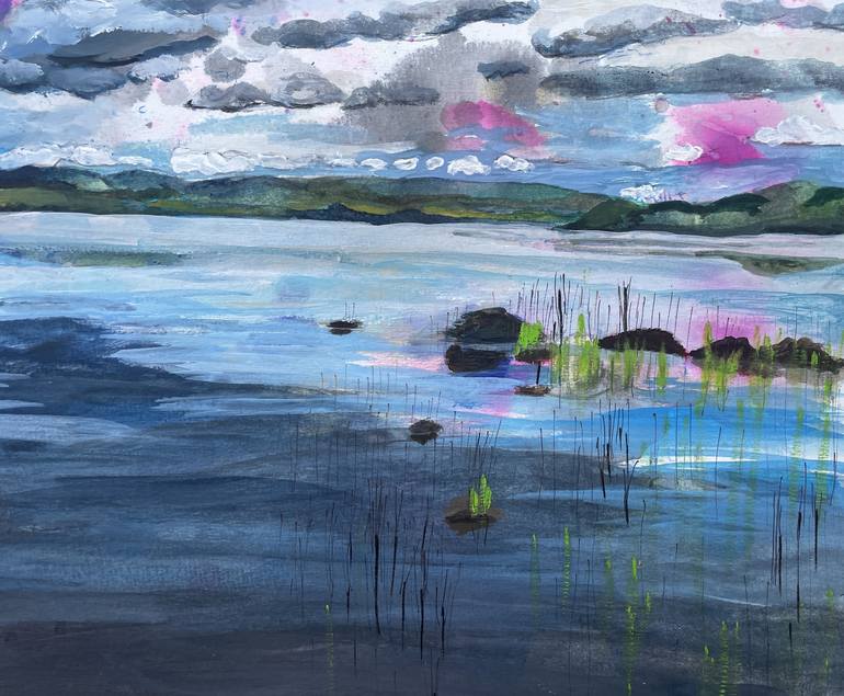Original Impressionism Landscape Painting by Caroline H Duggan
