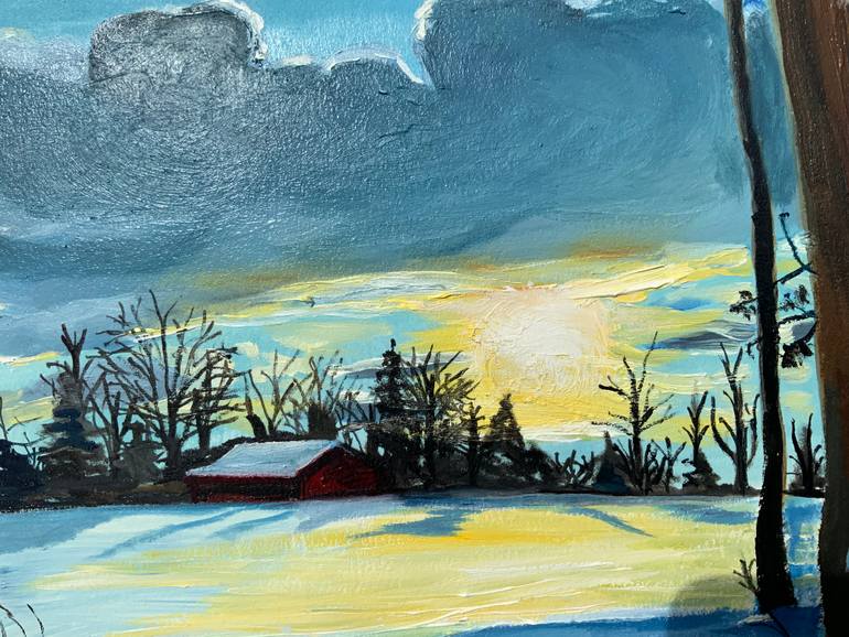 Original Impressionism Landscape Painting by Caroline H Duggan