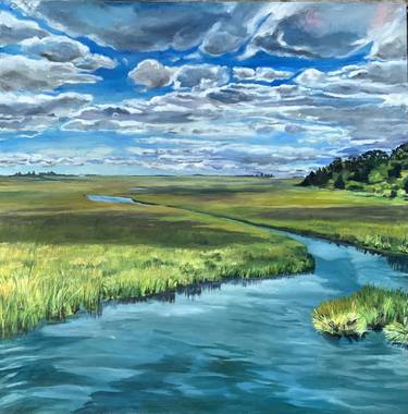 Original Impressionism Landscape Paintings by Caroline H Duggan