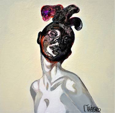 Print of Figurative Portrait Paintings by Victor Tkachenko