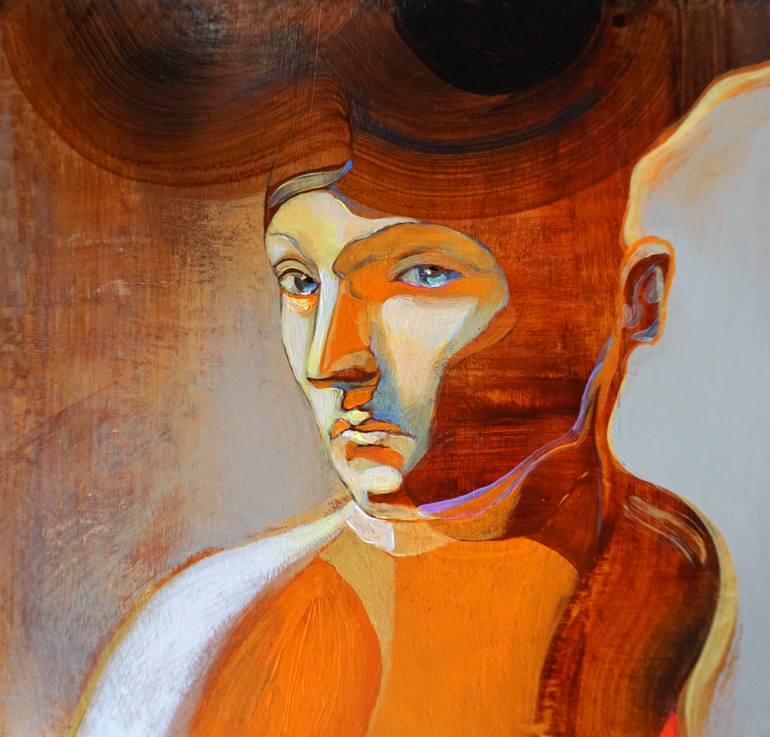 Original Figurative Body Painting by Victor Tkachenko