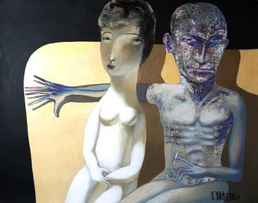 Original Figurative Body Paintings by Victor Tkachenko