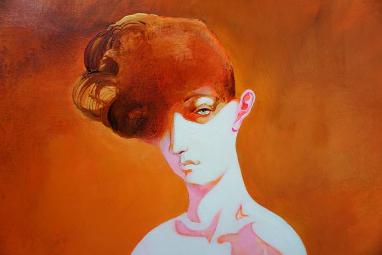 Original Figurative Body Painting by Victor Tkachenko