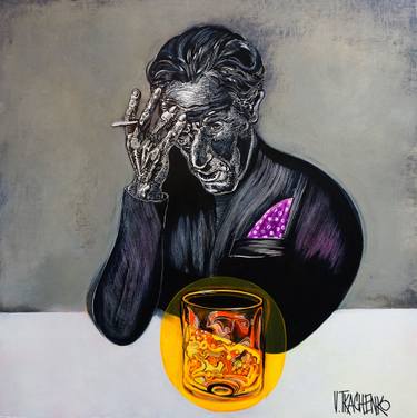 Original Contemporary Food & Drink Paintings by Victor Tkachenko