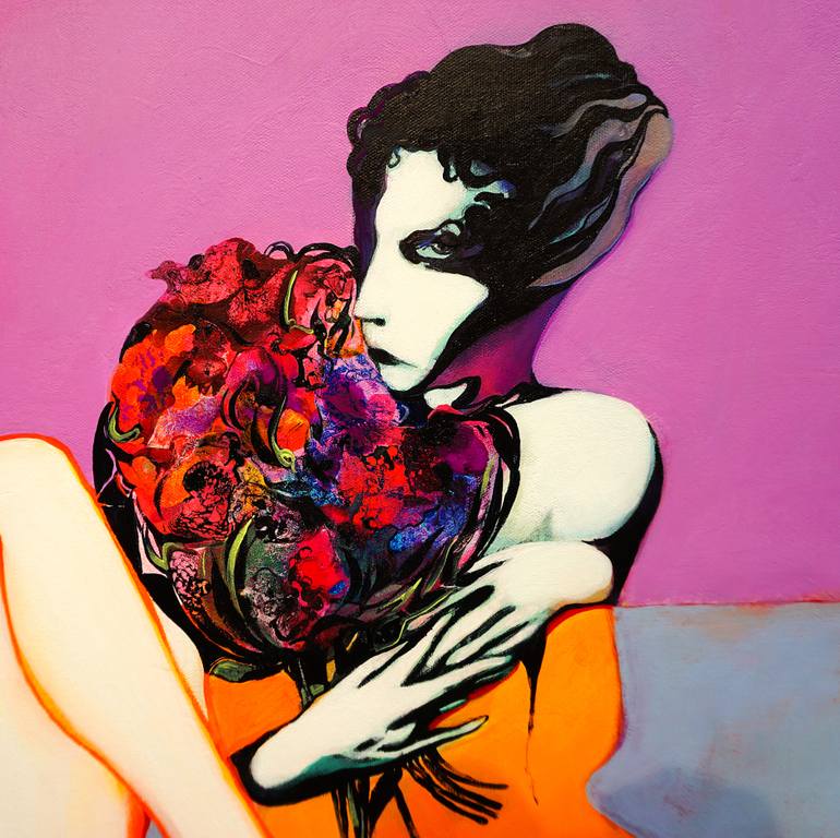 Original Contemporary Body Painting by Victor Tkachenko