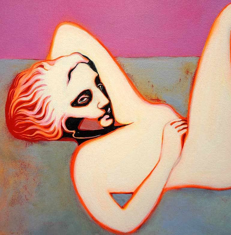 Original Contemporary Body Painting by Victor Tkachenko