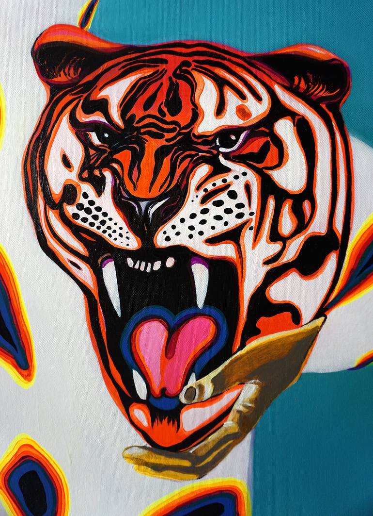 Original Contemporary Body Painting by Victor Tkachenko