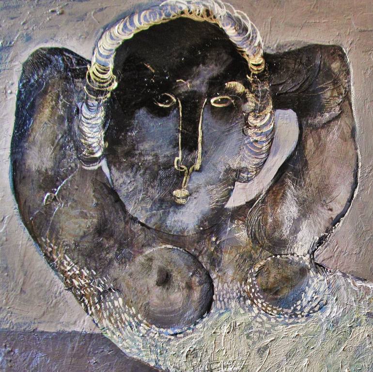 Original Nude Painting by Victor Tkachenko