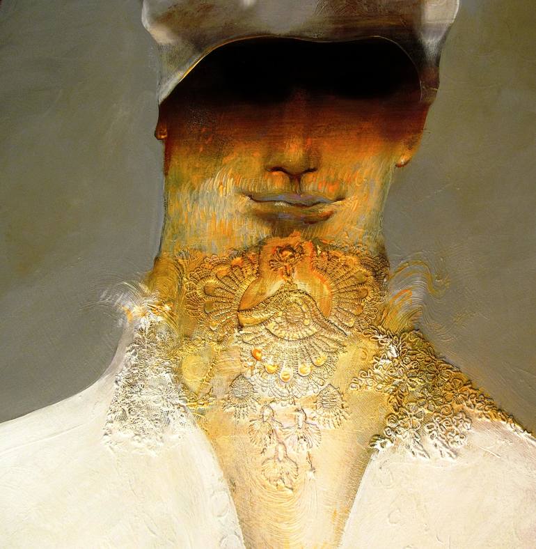 Original Portrait Painting by Victor Tkachenko