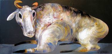 Original Expressionism Animal Paintings by Victor Tkachenko