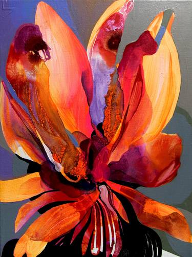 Print of Floral Paintings by Victor Tkachenko