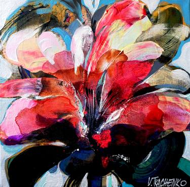 Print of Floral Paintings by Victor Tkachenko