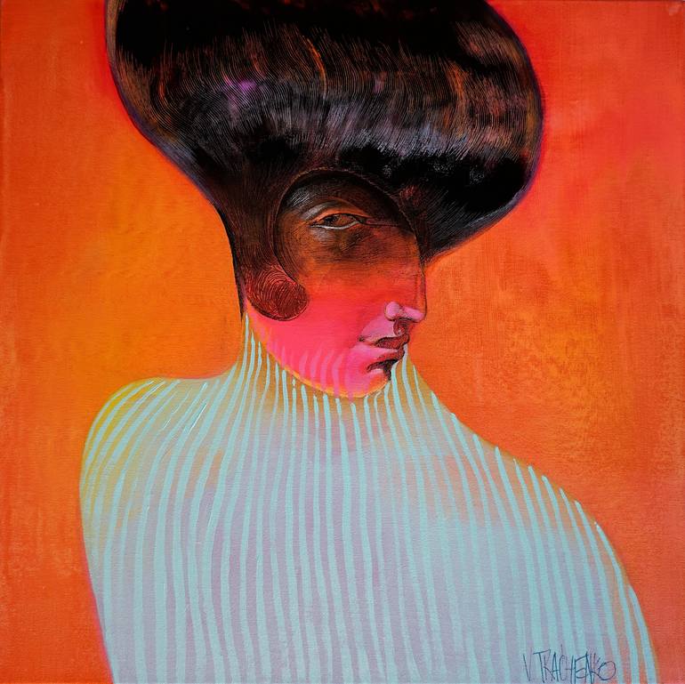 Original Figurative Portrait Paintings by Victor Tkachenko