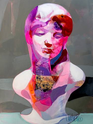 Print of Figurative Women Paintings by Victor Tkachenko