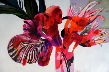 Print of Floral Paintings by Victor Tkachenko