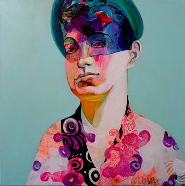 Print of Figurative Portrait Paintings by Victor Tkachenko