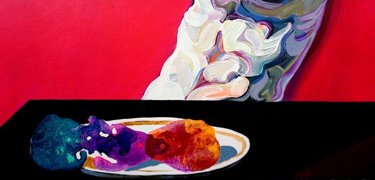 Original Figurative Still Life Painting by Victor Tkachenko