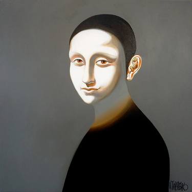 Print of Figurative Portrait Paintings by Victor Tkachenko