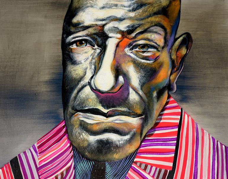 Original Figurative People Painting by Victor Tkachenko