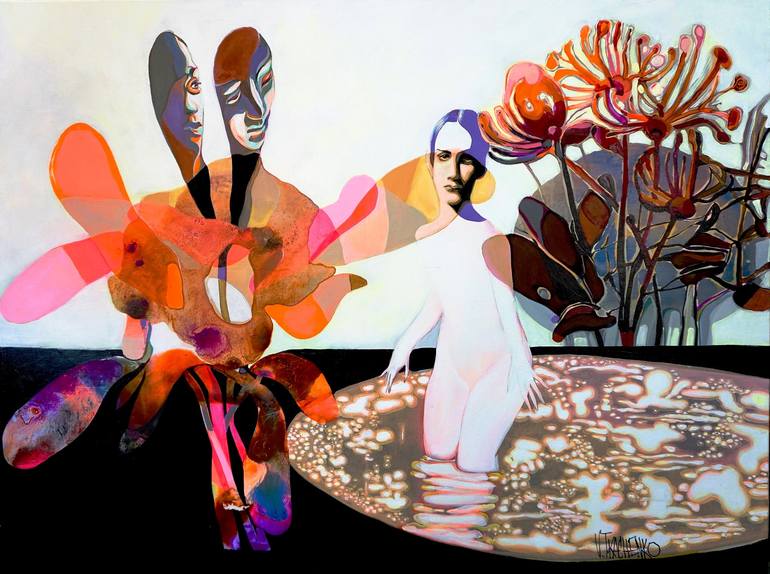 Print of Figurative Classical mythology Paintings by Victor Tkachenko