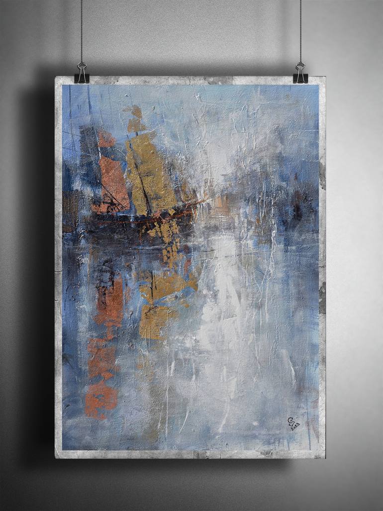 Original Expressionism Abstract Painting by Ivan Grozdanovski