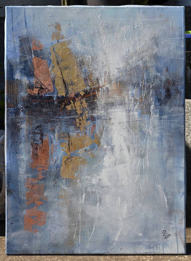 Original Expressionism Abstract Painting by Ivan Grozdanovski