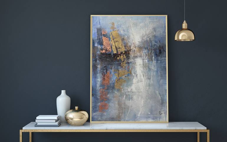 Original Expressionism Abstract Painting by Ivan Grozdanovski