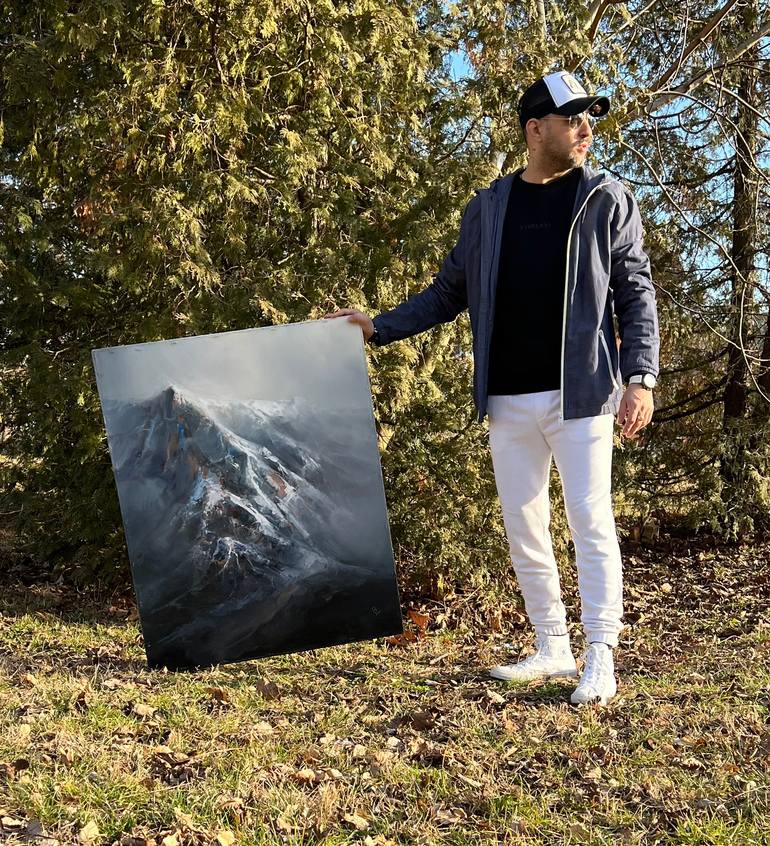 Original Contemporary Abstract Painting by Ivan Grozdanovski