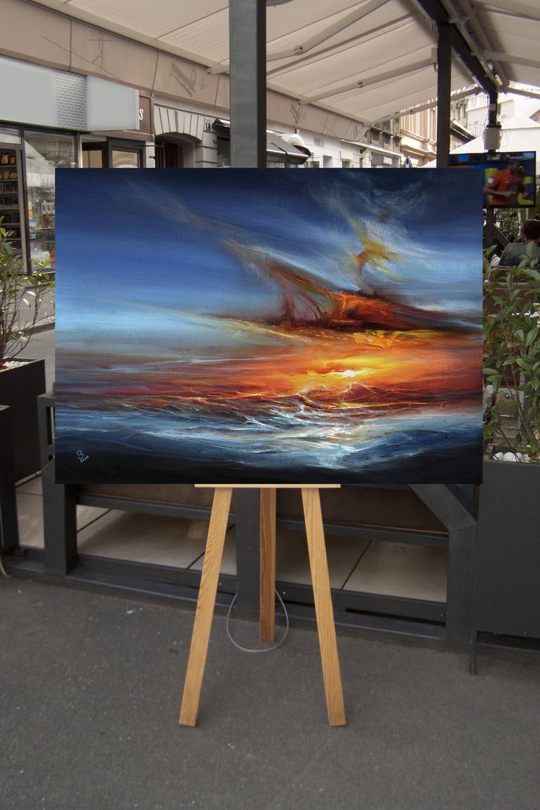 Original Seascape Painting by Ivan Grozdanovski