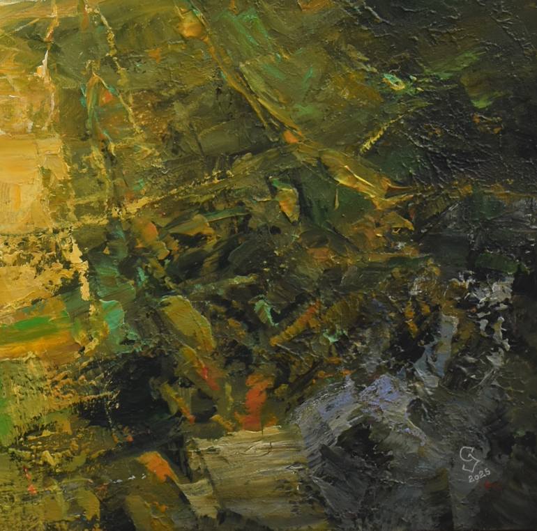 Original Expressionism Landscape Painting by Ivan Grozdanovski