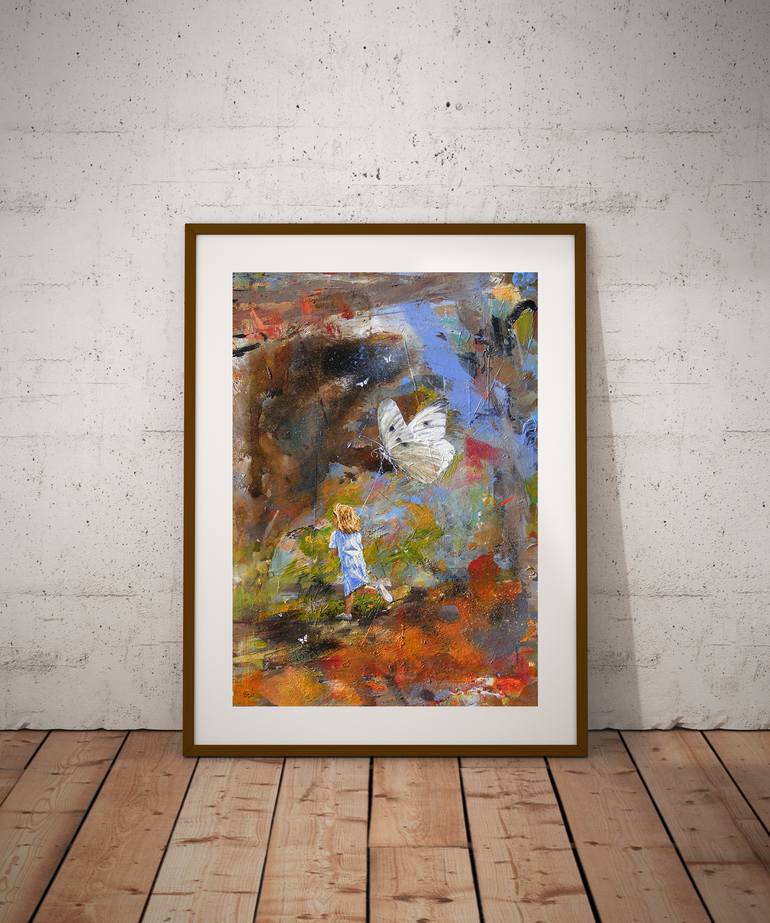 Original Abstract Painting by Ivan Grozdanovski