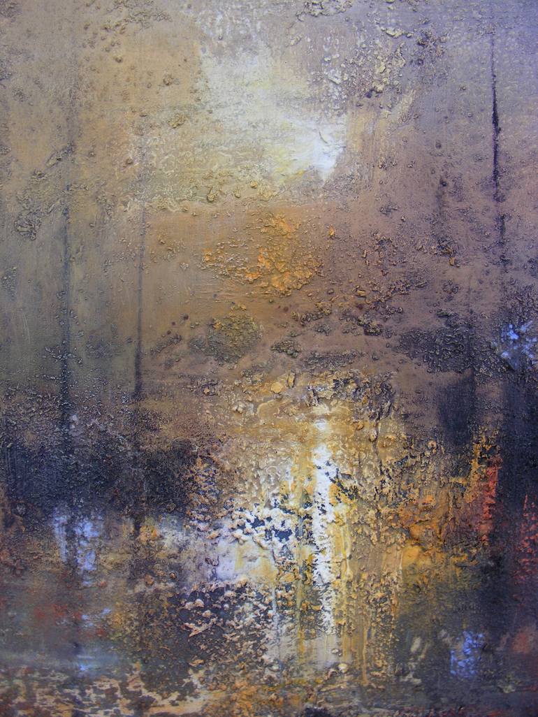 Original Abstract Painting by Ivan Grozdanovski