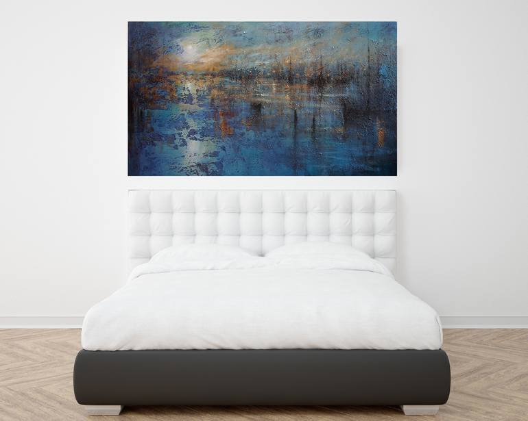 Original Abstract Painting by Ivan Grozdanovski