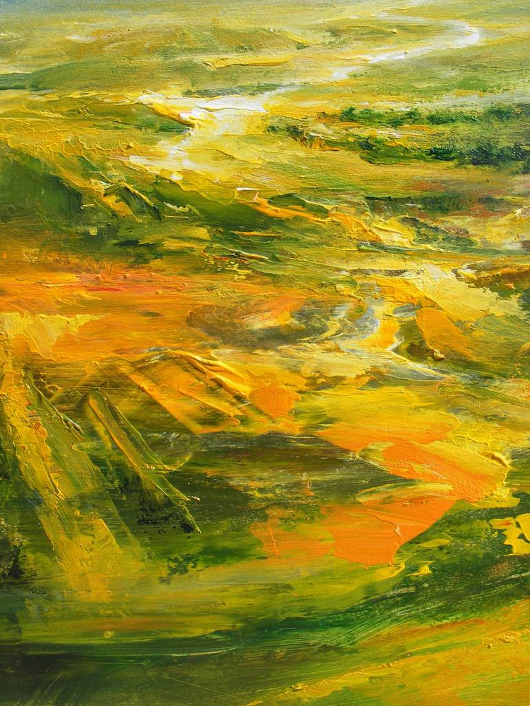 Original Impressionism Landscape Painting by Ivan Grozdanovski