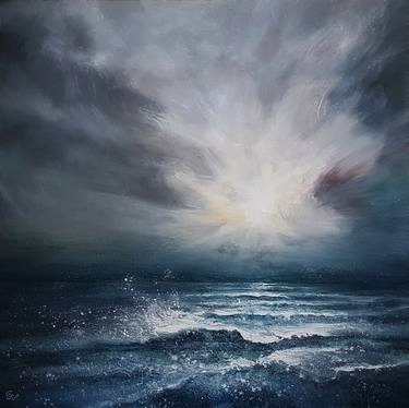 Print of Expressionism Seascape Paintings by Ivan Grozdanovski