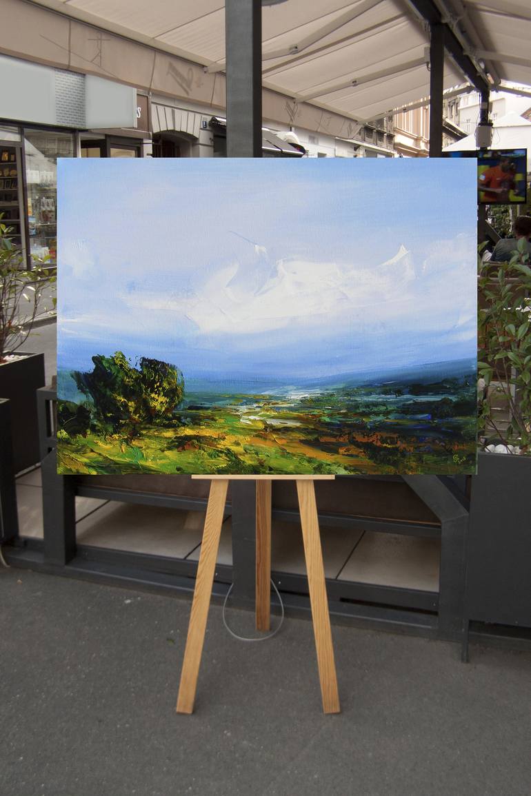 Original Landscape Painting by Ivan Grozdanovski