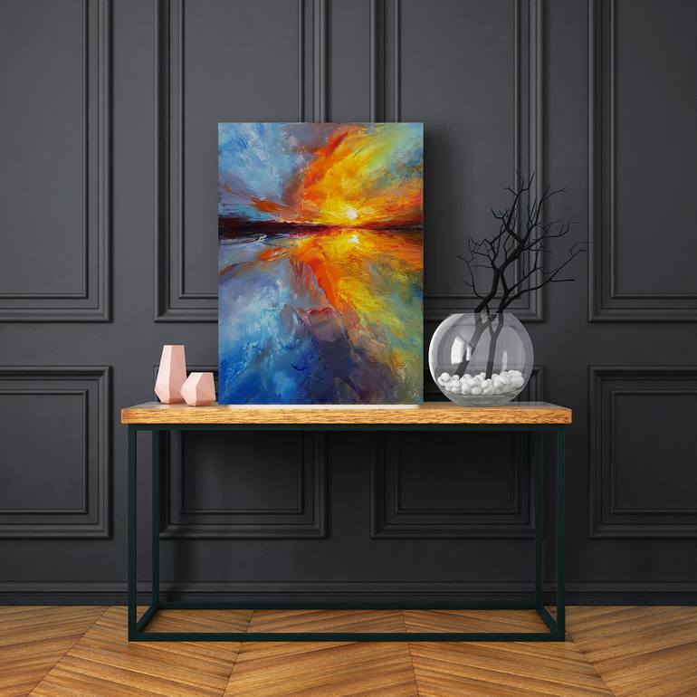 Original Abstract Painting by Ivan Grozdanovski