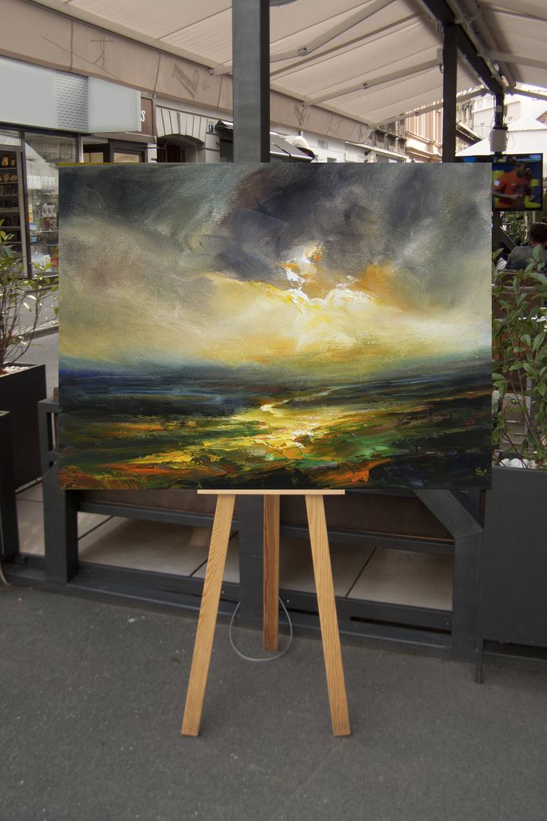 Original Landscape Painting by Ivan Grozdanovski