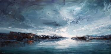 Print of Abstract Expressionism Landscape Paintings by Ivan Grozdanovski