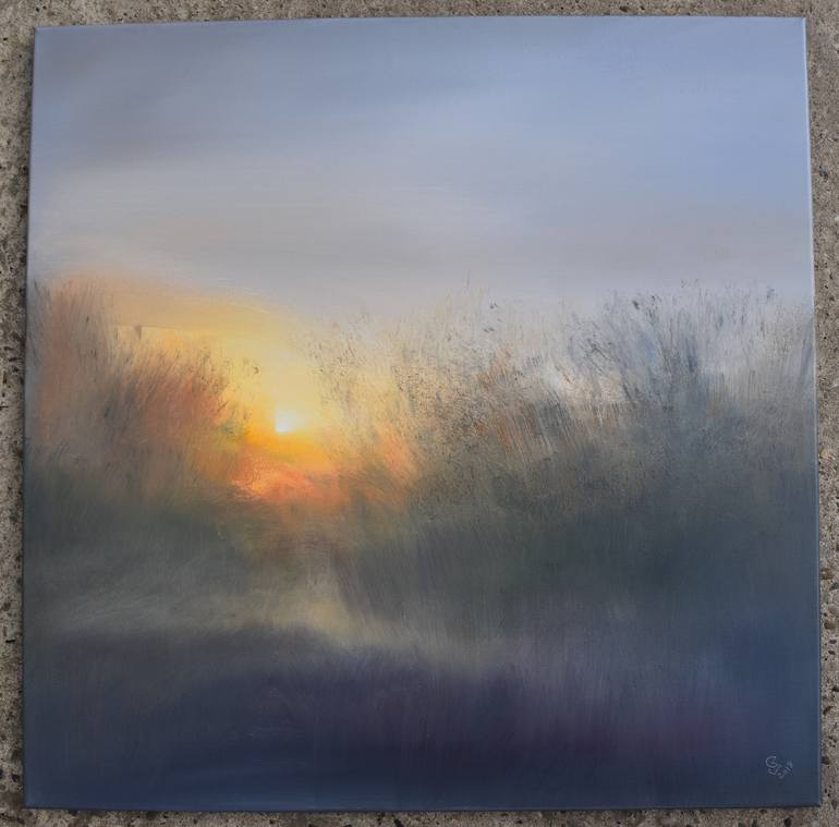Original Impressionism Landscape Painting by Ivan Grozdanovski