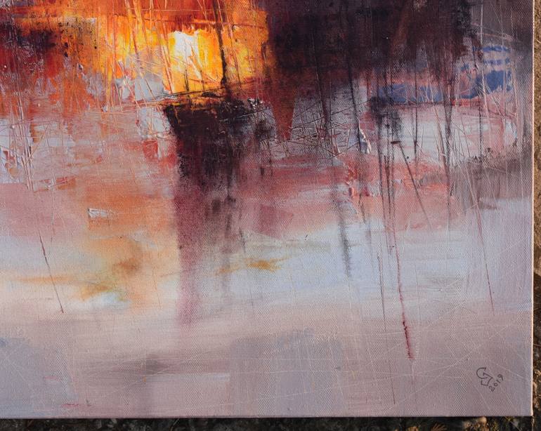 Original Abstract Painting by Ivan Grozdanovski