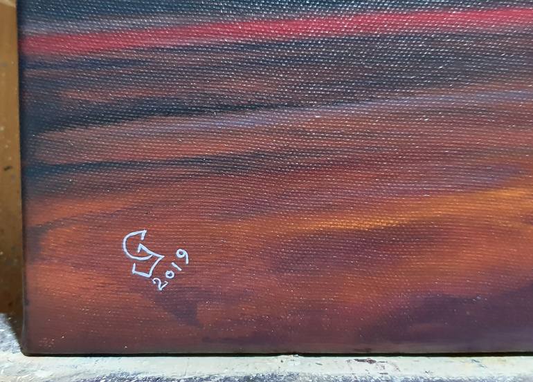 Original Expressionism Landscape Painting by Ivan Grozdanovski