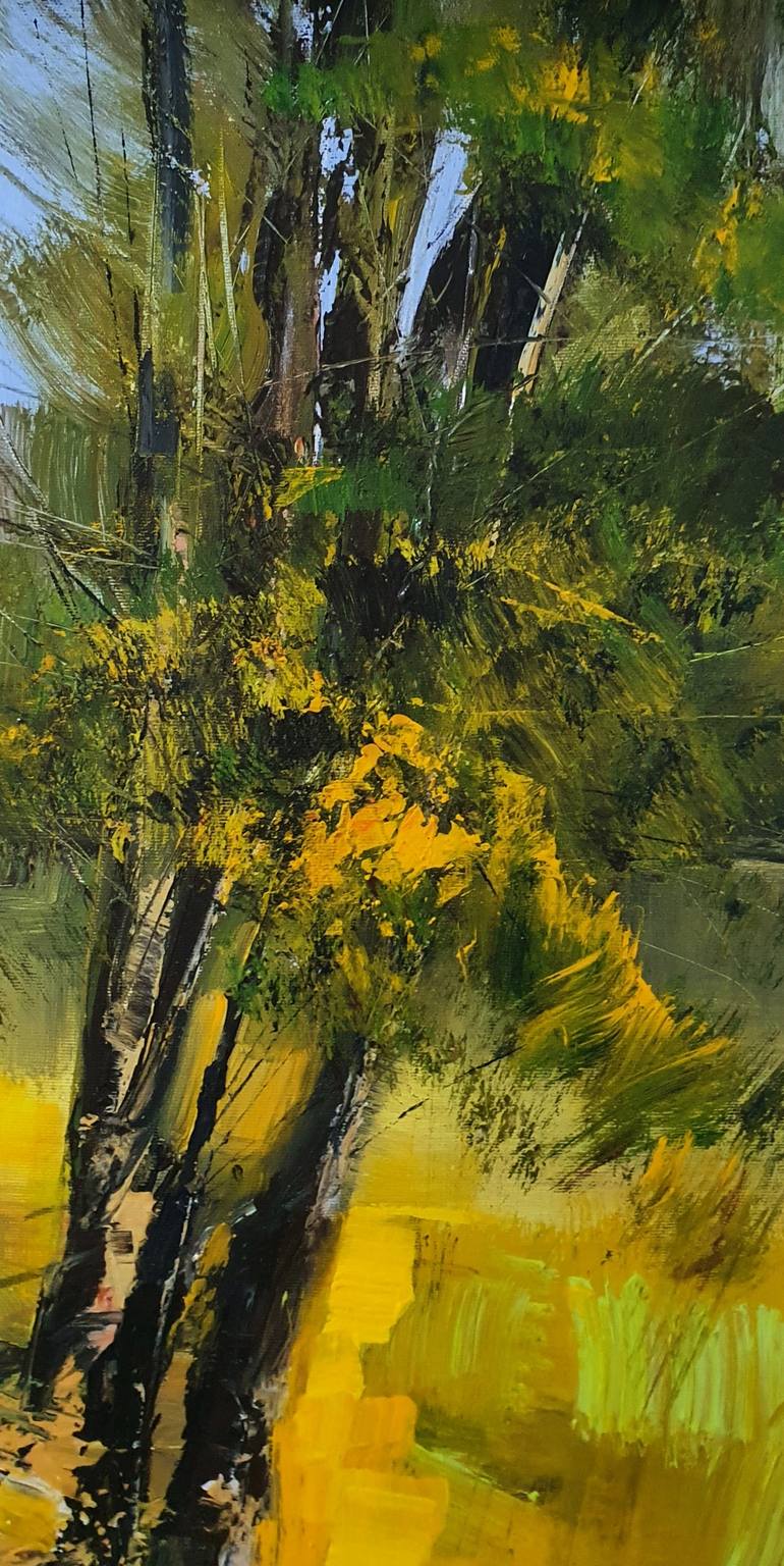 Original Expressionism Landscape Painting by Ivan Grozdanovski