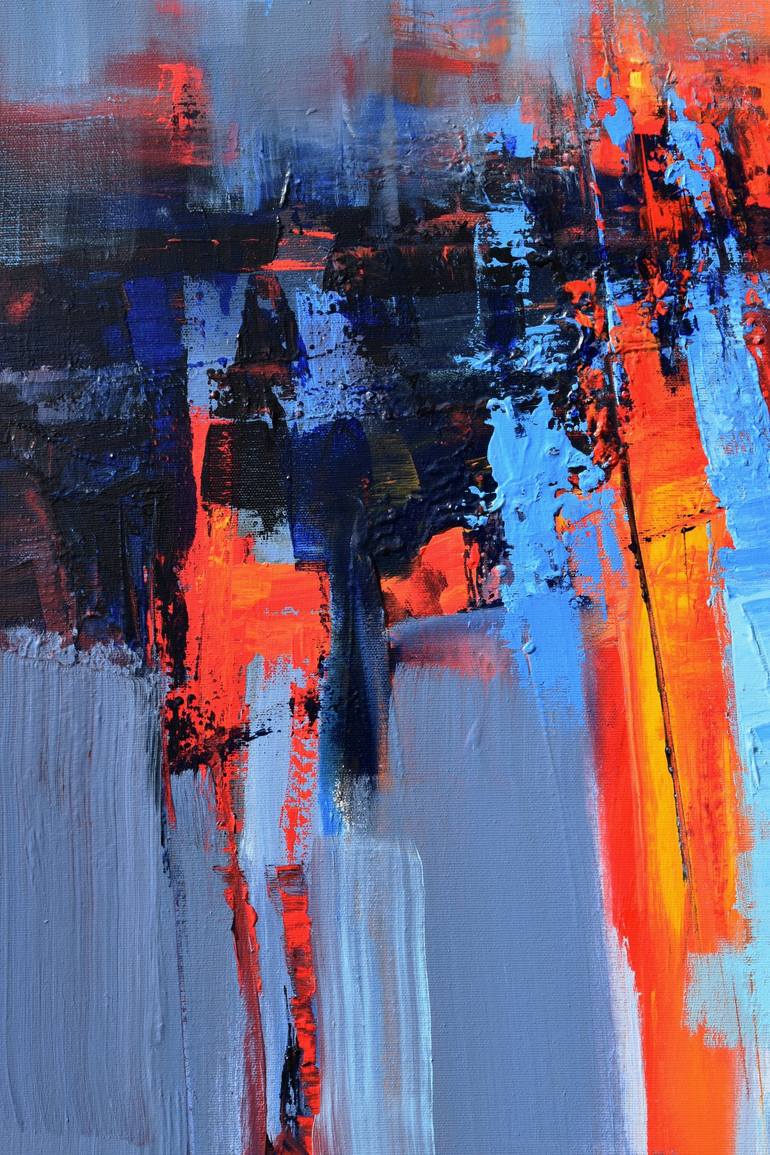 Original Abstract Painting by Ivan Grozdanovski