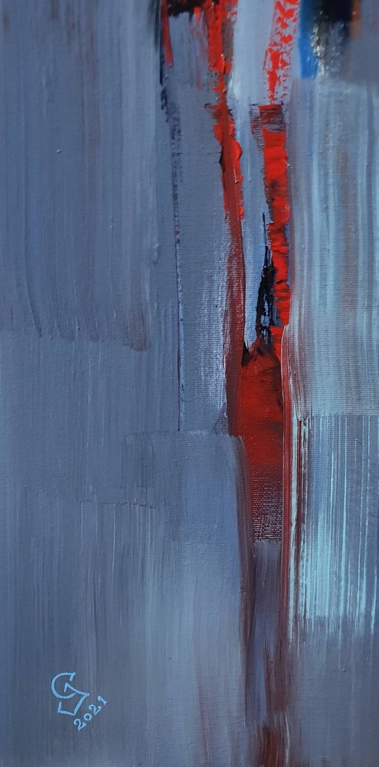 Original Abstract Painting by Ivan Grozdanovski