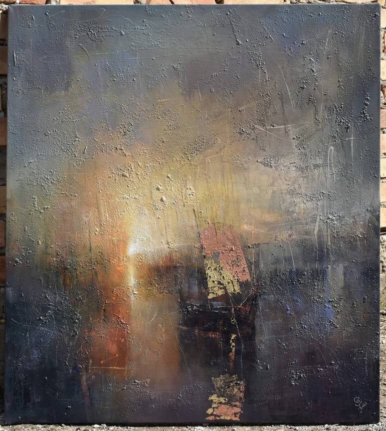 Original Abstract Painting by Ivan Grozdanovski