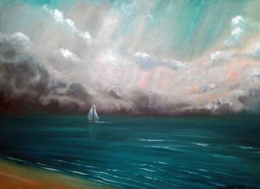 Original Seascape Painting by Stacey Clarke